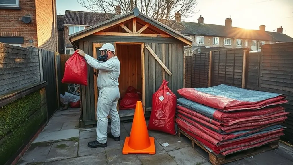Garage & Shed Roof Removal in Earlsfield — HSE-licensed specialists